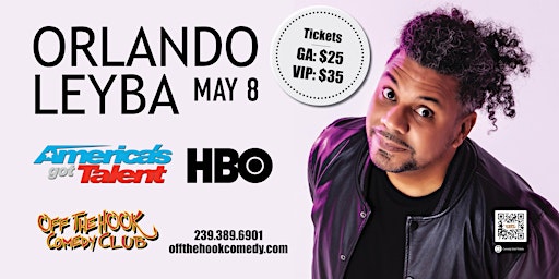 Imagem principal do evento Comedian Orlando Leyba Live In Naples, Florida!