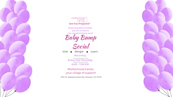 Imagem principal do evento Baby Bump Social July 2024