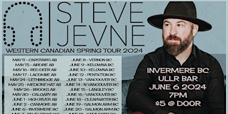 Steve Jevne Western Canadian Spring Tour 2024 - Invermere BC