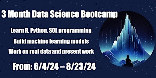 Image principale de 3 Month Data Science Bootcamp