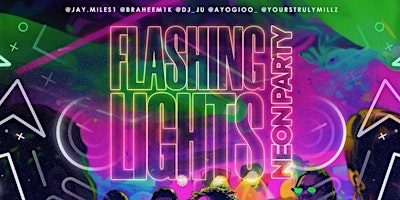 Primaire afbeelding van Flashing Lights Neon Party!