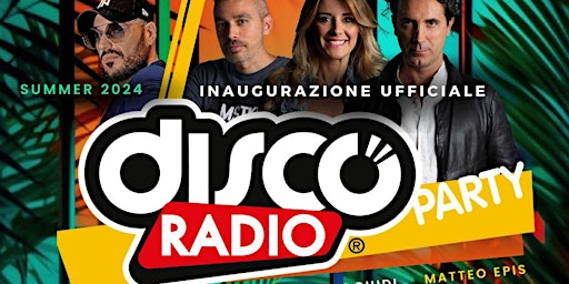Primaire afbeelding van Openspritz Garden Discoradio Party Martedi 30 Aprile 2024 Grace Club Milano