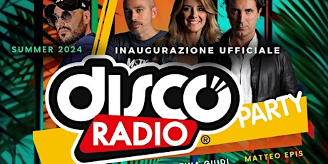 Openwine Garden Discoradio Party Martedi 30 Aprile 2024 - Grace Club Milano