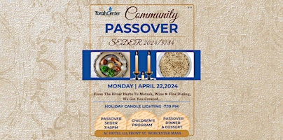 COMMUNITY FAMILY PASSOVER SEDER primary image