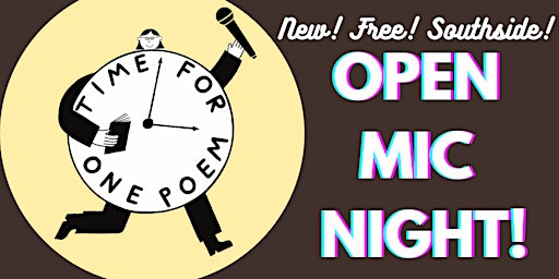 Imagen principal de Time for one Poem - OPEN MIC NIGHT!