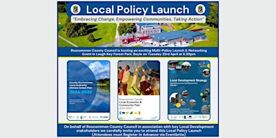 Roscommon County Council Multi-Policy Launch primary image