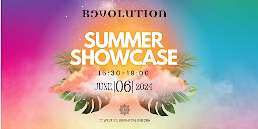 Hauptbild für Summer Showcase & Networking at Revolution Brighton