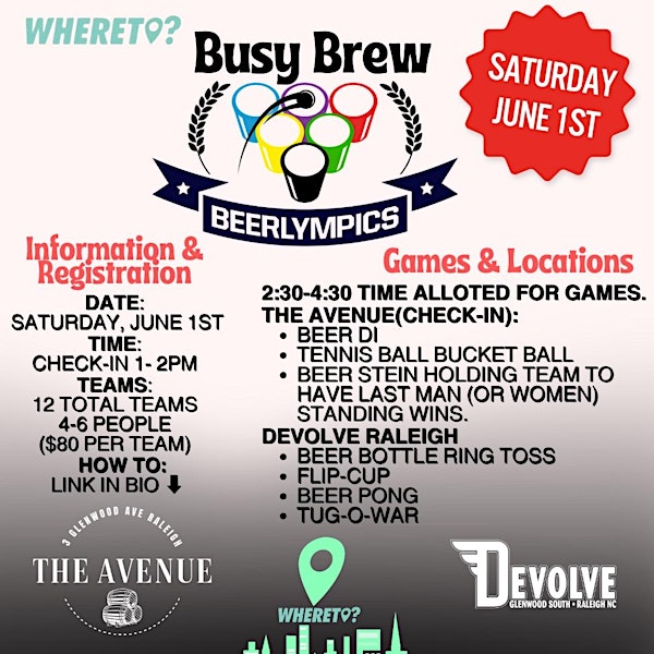 Busy Brew Beerlympics