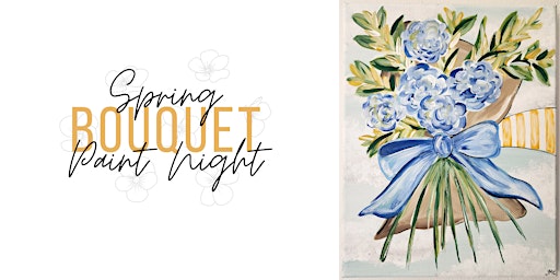 Image principale de Spring Bouquet Paint Night