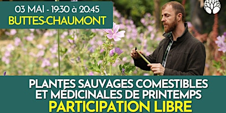 PLANTES SAUVAGES COMESTIBLES ET MÉDICINALES - PARTICIPATION LIBRE