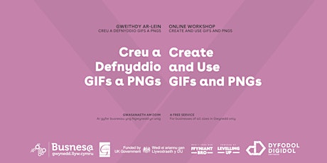 Creu a Defnyddio GIFs a PNGs//Create and Use GIFs and PNGs