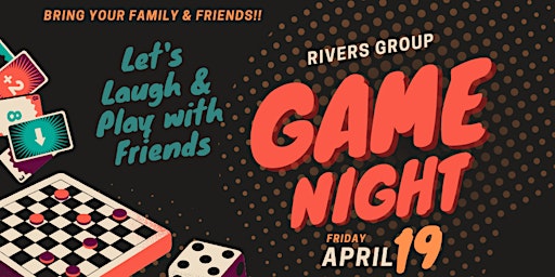 Imagem principal do evento River's Group Family Game Night