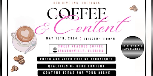 Imagem principal do evento Coffee and Content