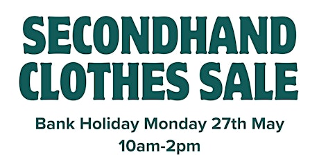 Secondhand Clothes Sale-Stall Holder
