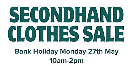 Primaire afbeelding van Secondhand Clothes Sale-Stall Holder