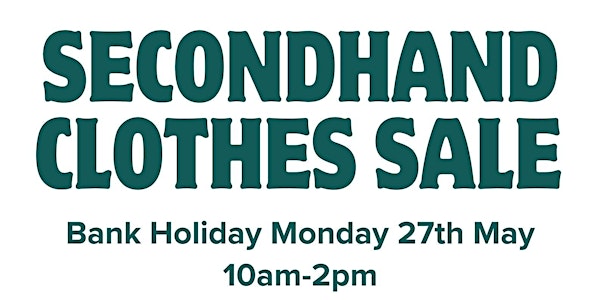 Secondhand Clothes Sale-Stall Holder