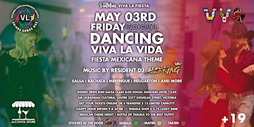 Imagen principal de FRIDAY SOCIAL VIVA LA VIDA, MEXICAN FIESTA THEME