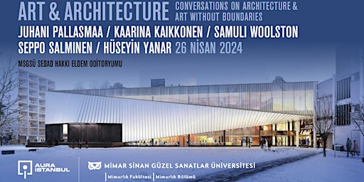 Imagem principal do evento ART & ARCHITECTURE: Conversations on Architecture & Art Without Boundaries