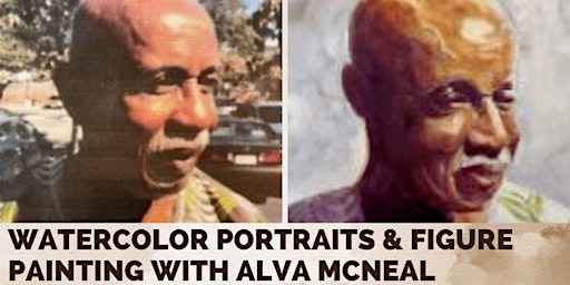 Hauptbild für Watercolor Portraits & Figure Painting with Alva McNeal