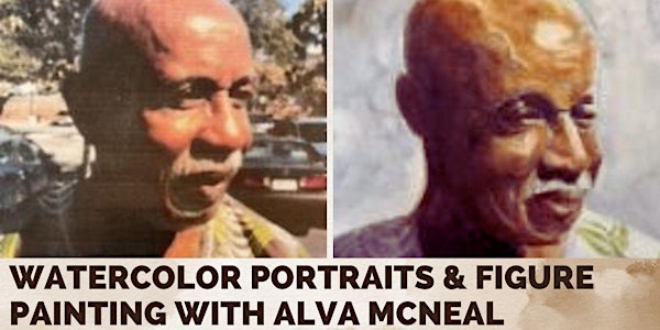 Watercolor Portraits & Figure Painting with Alva McNeal