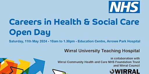 Imagem principal de Careers in Health and Social Care Open Day