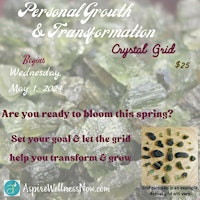 Primaire afbeelding van Personal Growth & Transformation Crystal Grid