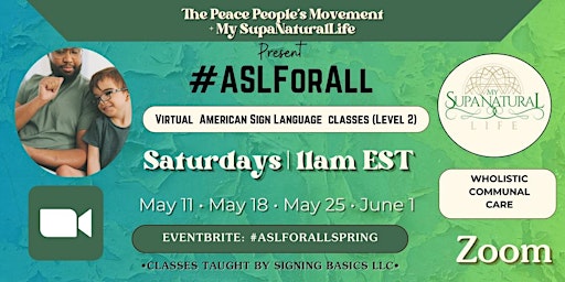 #ASLForAllSpring  primärbild