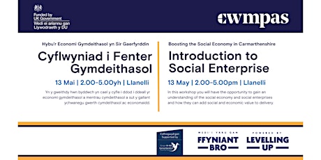 Introduction to Social Enterprise  /  Cyflwyniad i Fenter Gymdeithasol