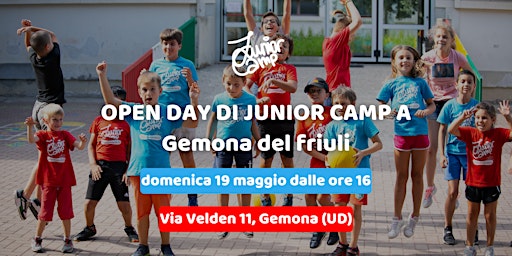 Imagem principal do evento Open Day di Junior Camp a Gemona del friuli