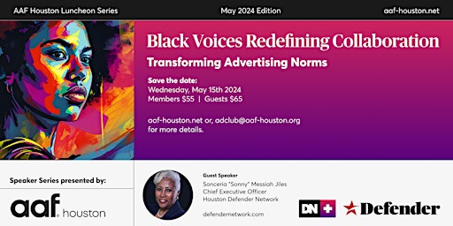 Primaire afbeelding van Black Voices Redefining Collaboration: Transforming Advertising Norms