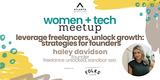 Image principale de Women + Tech Meetup