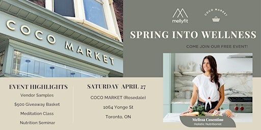 Imagen principal de Spring into Wellness @ Coco Market!