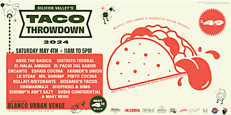 Modelo, Casa Lumbre & TBD Presents: The Silicon Valley Taco Throwdown