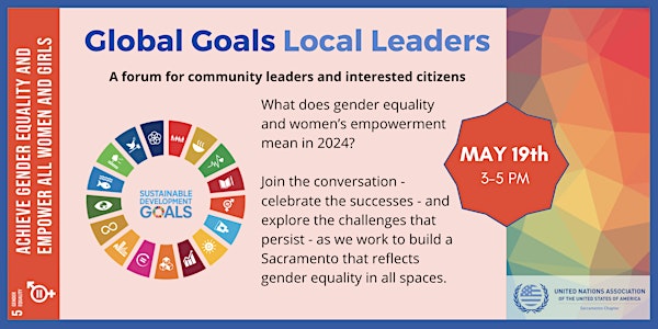 Global Goals Local Leaders: Gender Equality