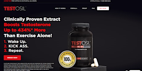Testosil Testosterone Booster: {USA} Increase Sexual Confidence Is It Safe?