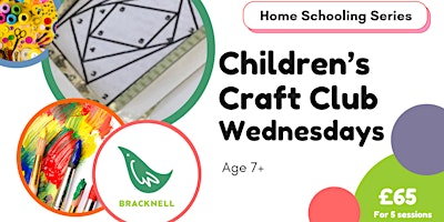 Primaire afbeelding van Children's Daytime Craft Club - Wednesdays with Kathryn in Bracknell