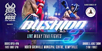 Imagem principal do evento Bushido 3: Live Amateur Muay Thai Fights