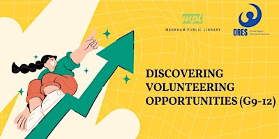 Discovering Volunteering Opportunities (G9-12) primary image