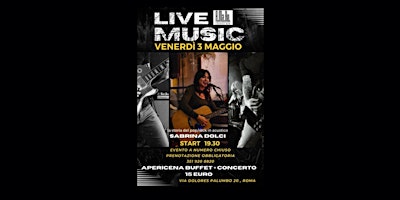 Live Music Sabrina Dolci Apericena  primärbild