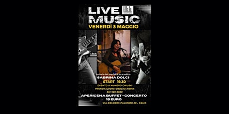 Live Music Sabrina Dolci Apericena
