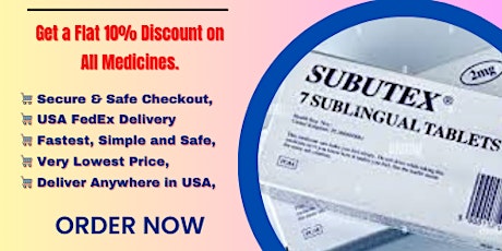 Buy Subutex Online Mail Order Pharmacy Near Me
