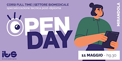 Primaire afbeelding van ITS Biomedicale - Open day corsi post diploma