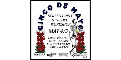 Screen Printing & Tie Dye Workshop