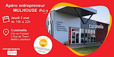 Hauptbild für Apéro Entrepreneurs Mulhouse #69 - CUISINELLA
