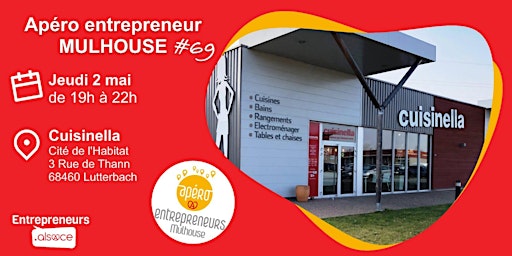 Primaire afbeelding van Apéro Entrepreneurs Mulhouse #69 - CUISINELLA