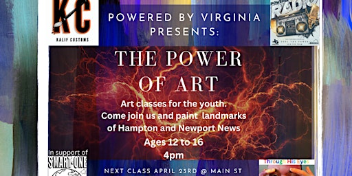 Immagine principale di Powered by Virginia presents: The Power of Art 