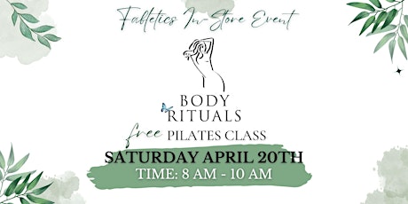 Free In Store Pilates Class