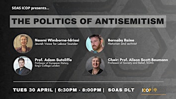 Imagem principal do evento The Politics of Antisemitism