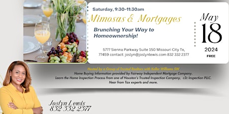 Imagen principal de Mimosas & Mortgages: Brunching Your Way to Homeownership?