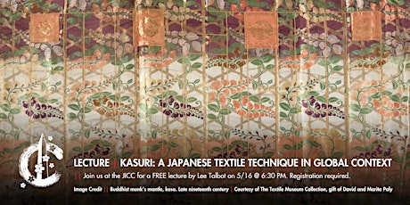 Lecture | Kasuri with Lee Talbot